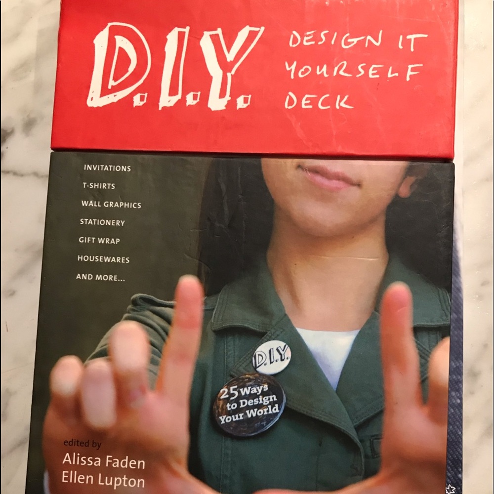 DIY deck of project cards